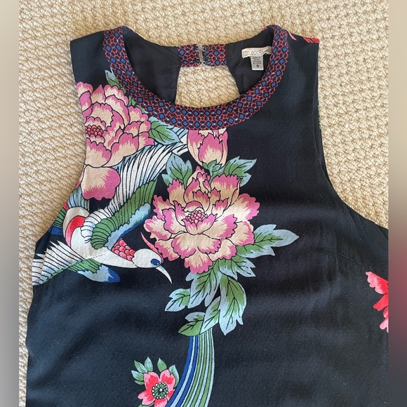 Urban Outfitters Ecote Bird + Floral Dress Size S - Picture 2 of 12